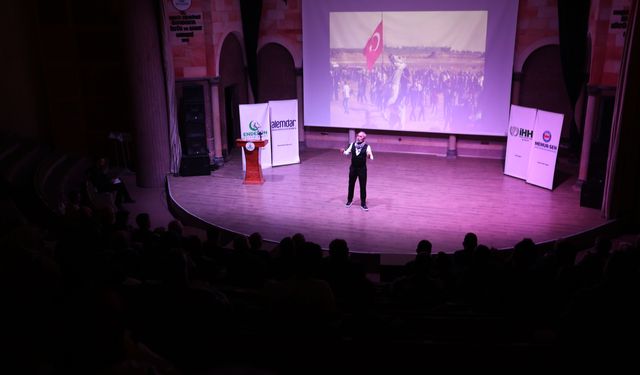 Nevşehir'de 'Kudüs Bize Ne Söyler' konulu söyleşi düzenlendi