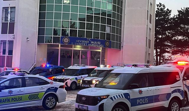 Nevşehir'de polis ve jandarmaya tahsis edilen 184 araç hizmete alındı