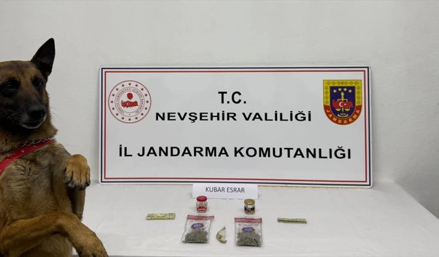 Nevşehir'de uyuşturucu operasyonunda 2 zanlı yakalandı