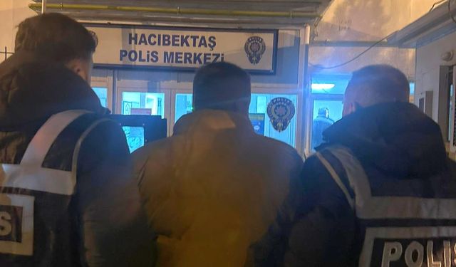 Nevşehir'de yakalanan hırsızlık şüphelisi tutuklandı