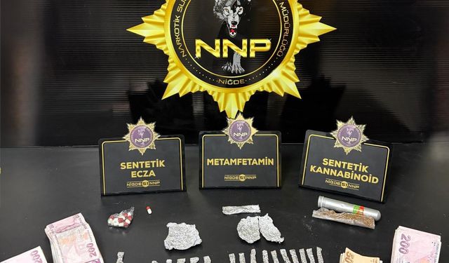 Niğde'de uyuşturucu operasyonlarında yakalanan 8 zanlıdan 3'ü tutuklandı
