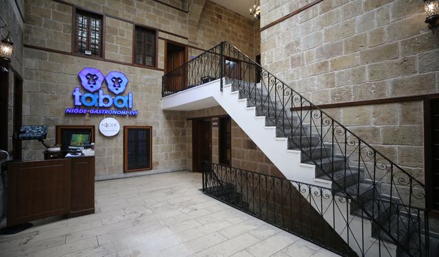 Niğde'ye özgü lezzetler hazırlayan Gastronomi Evi, dünyanın prestijli restoranları arasına girdi