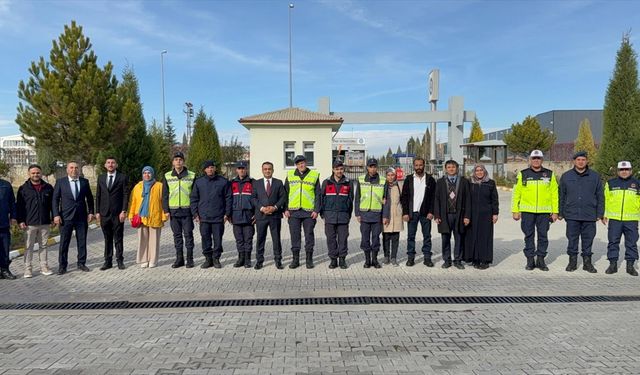 Seydişehir'de özel öğrenciler trafik uygulamalarına katıldı