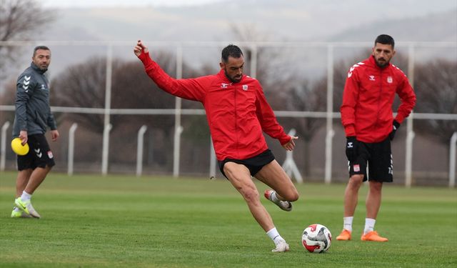 Sivasspor, Çorum FK maçının hazırlıklarını sürdürdü