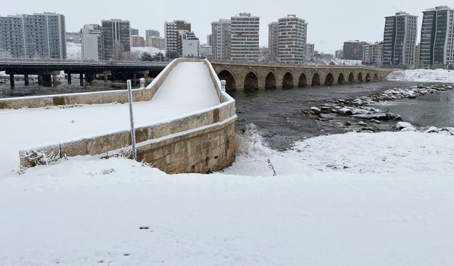Sivas'ta kar yağışı etkili oluyor