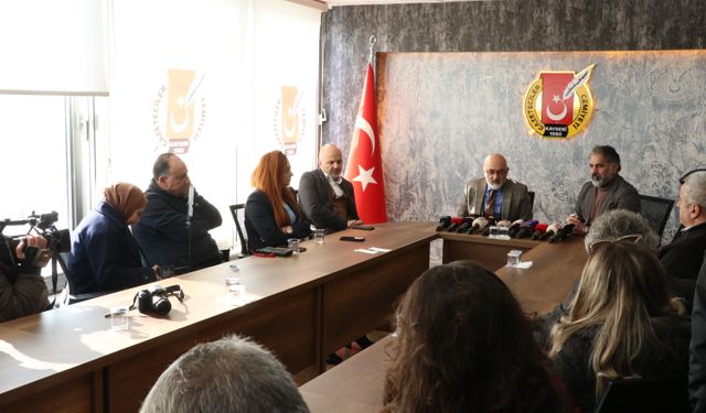 AK Parti Kayseri Milletvekili Cıngı'dan Kayseri Gazeteciler Cemiyeti'ne ziyaret