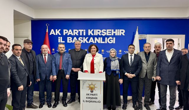 AK Parti'nin Kırşehir'de üye sayısı 35 bin 803'e ulaştı
