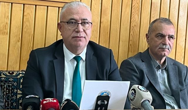 Aksaray Ticaret Borsası Başkanı Hamit Özkök, gazetecilerle bir araya geldi