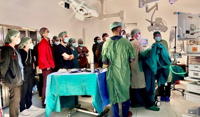 Aksaray'da ileri düzeyde kanser ameliyatı yapıldı