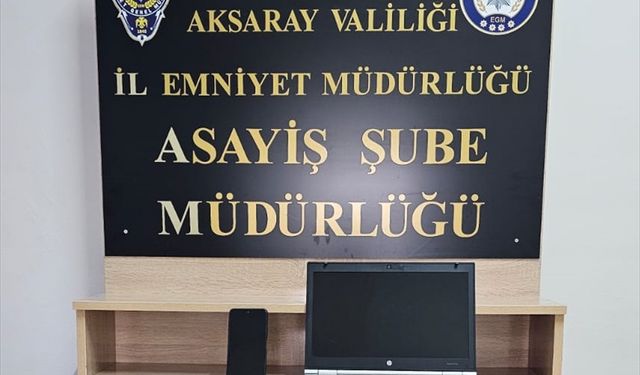 Aksaray'da sosyal medya üzerinden bir çocuğu dolandıran zanlı tutuklandı
