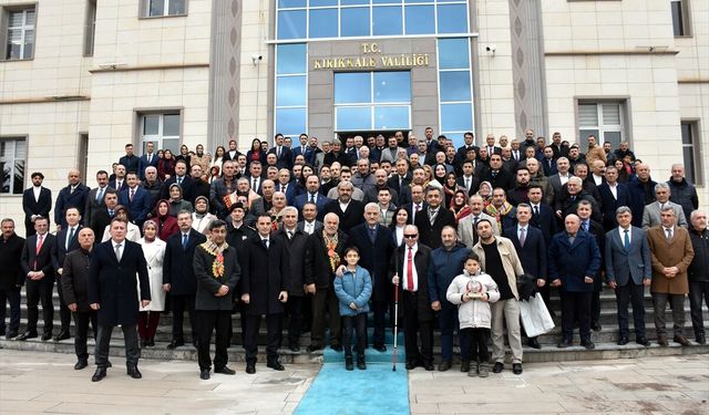 Düzce Valisi olarak atanan Makas, Kırıkkale'den uğurlandı