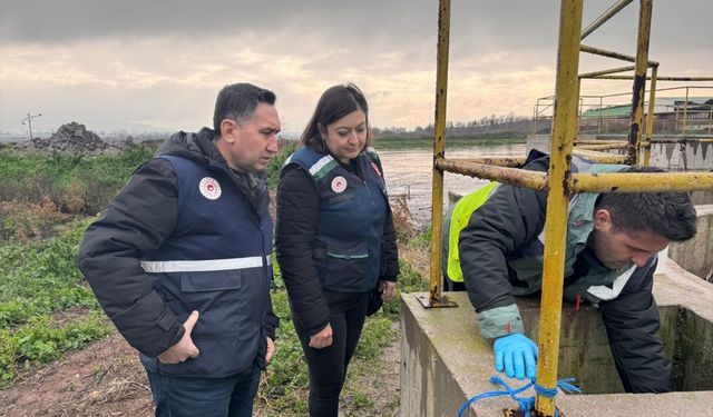 Gönen Çayı'ndaki 25 işletmeye atık su denetimi