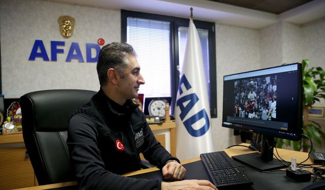 Kayseri AFAD İl Müdürü Genç, AA'nın 'Yılın Kareleri' oylamasına katıldı