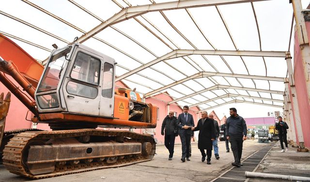 Kayseri Büyükşehir Belediyesi 520 aracın tamir ve bakımını yaptı