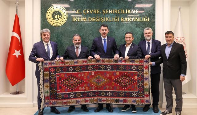 Kayseri Gazeteciler Cemiyeti Başkanı Kösedağ'dan Bakan Kurum'a ziyaret