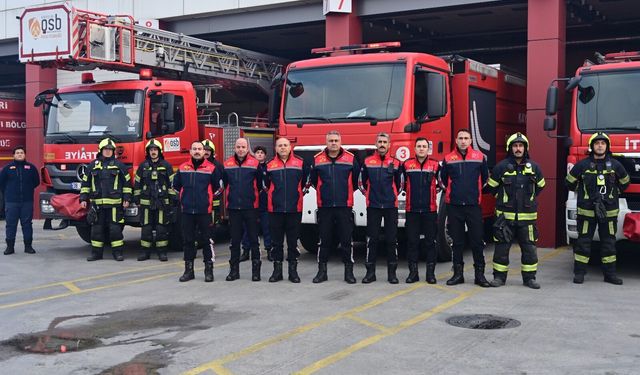 Kayseri OSB itfaiyesi, 2025'te 1435 olaya müdahale etti