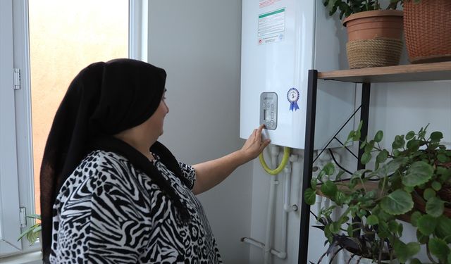 Kayseri'de 'Tesisat Sizden Kombi Bizden Projesi'nden 4 bin ev yararlanıyor