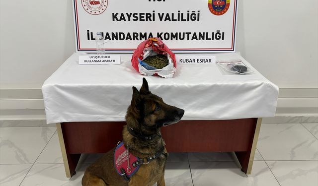 Kayseri'de uyuşturucu operasyonunda 3 şüpheli yakalandı