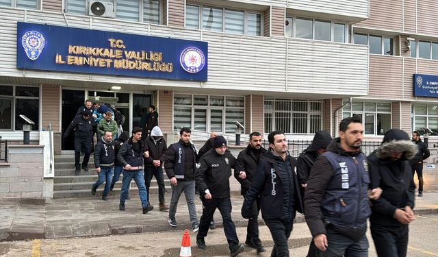 Kırıkkale merkezli yasa dışı bahis operasyonunda 25 şüpheli yakalandı