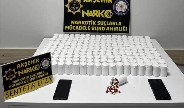 Konya'da uyuşturucu operasyonunda 2 şüpheli tutuklandı