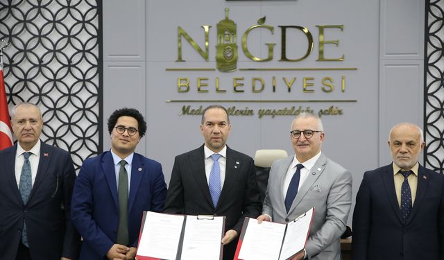 Niğde'de UCLG-MEWA Yönetim Kurulu Toplantısı için 'Ev Sahibi Kent' protokolü imzalandı