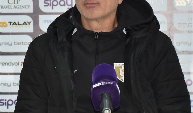 Sipay Bodrum FK - Özbelsan Sivasspor maçının ardından