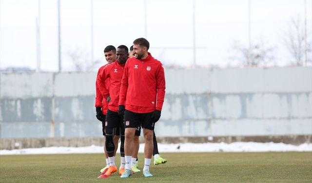 Sivasspor, Erzurumspor FK maçının hazırlıklarına devam etti