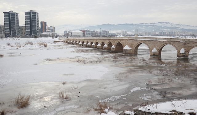 Sivas'ta soğuk hava etkili oluyor