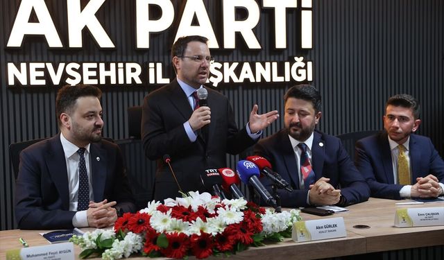 Adalet Bakanı Gürlek, Nevşehir'de konuştu: