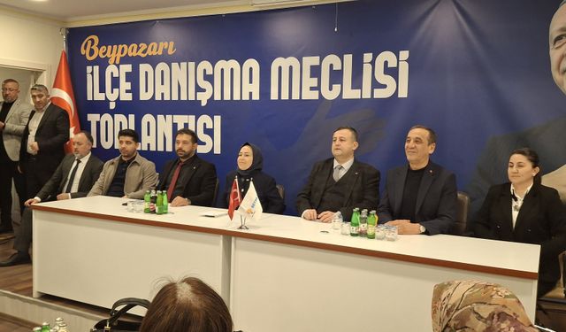 AK Parti Beypazarı İlçe Danışma Meclisi Toplantısı yapıldı