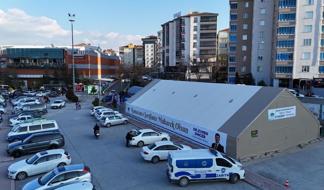 Aksaray Belediyesi 2 iftar çadırı kuracak