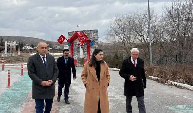 Bahşılı Kaymakamı Bozkır, Çocuk Trafik Eğitim Parkı'nda incelemede bulundu