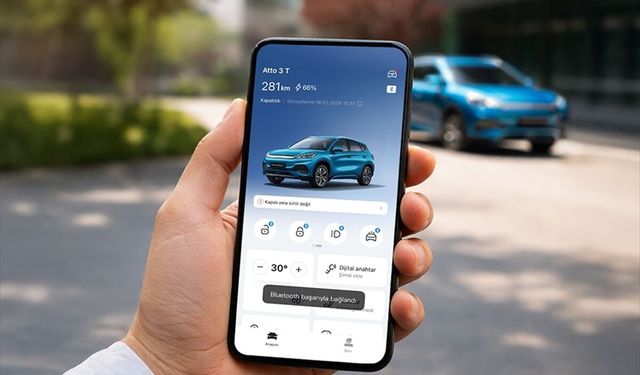 BYD Mobil Uygulaması yeni dijital özelliklerle güncellendi