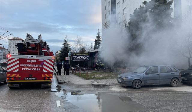 Eskişehir'de iş yerinde çıkan yangın söndürüldü