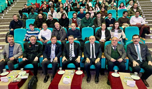 KAEÜ'de 'Bilimin Işığında Depreme Dirençli Türkiye' konferansı düzenlendi