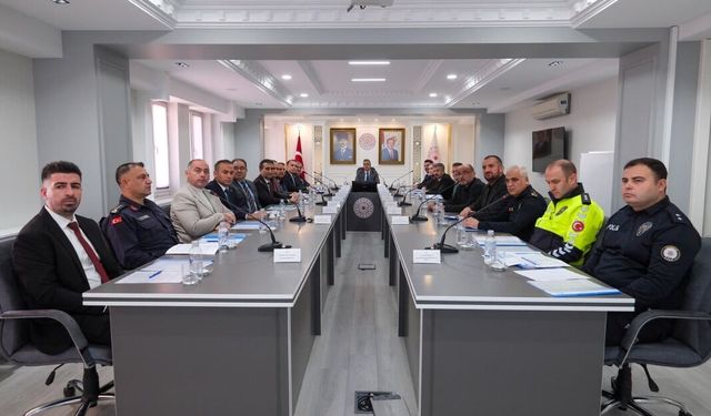 Karaman'da Üniversite Güvenlik Koordinasyon Toplantısı yapıldı