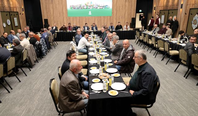 Karatay Belediye Başkanı Kılca, muhtarlarla buluştu