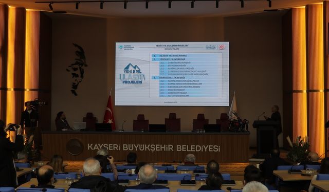 Kayseri'de ulaşıma 2,4 milyar liralık yatırım