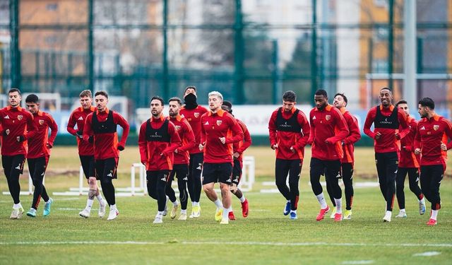Kayserispor, Kocaelispor maçının hazırlıklarına devam etti