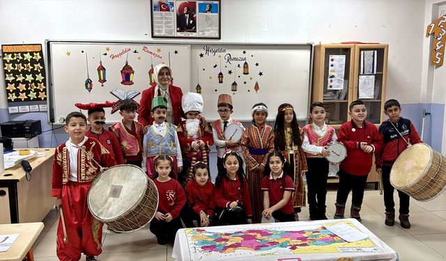 Kırşehir'de öğrenciler, çeşitli etkinliklerle ramazanı coşkuyla karşıladı