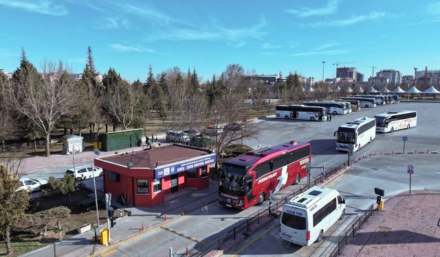 Konya Otogarı'nda HGS uygulaması başladı