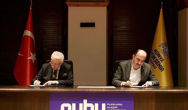 Konya'da 'Küp Uydu' projesinin imzaları atıldı