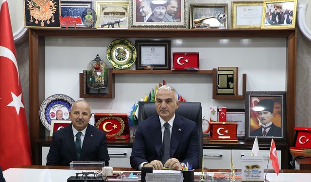 Kültür ve Turizm Bakanı Ersoy, Kırıkkale'de ziyaretlerde bulundu