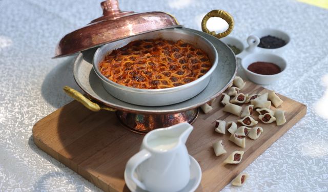 MEMLEKET SOFRASI - Kayseri tepsi mantısı