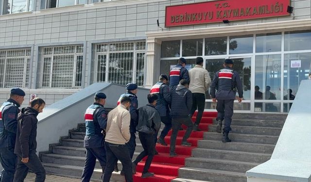 Nevşehir'de göçmen kaçakçılığı iddiasıyla yakalanan 4 zanlı tutuklandı