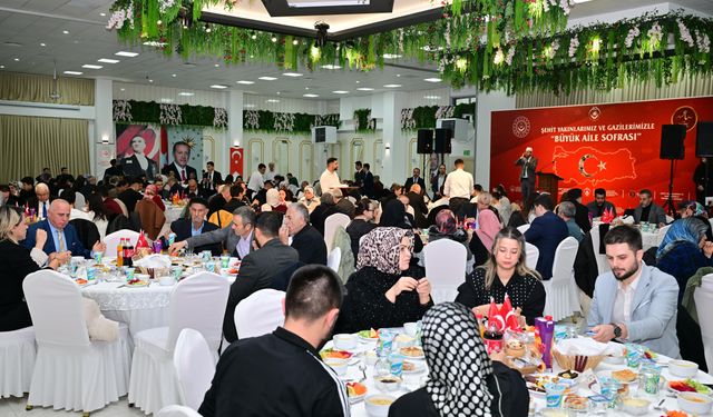 Nevşehir'de şehit aileleri ve gaziler için iftar programı düzenlendi