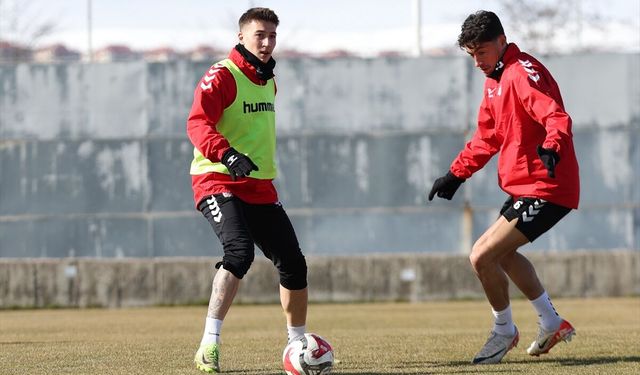 Sivasspor, Sarıyer maçının hazırlıklarını sürdürdü