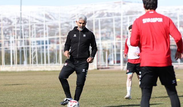 Sivasspor'da Adana Demirspor maçı hazırlıkları başladı