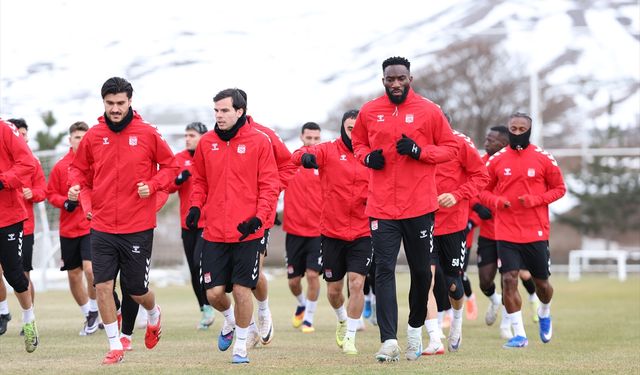 Sivasspor'da Sarıyer maçı hazırlıkları başladı