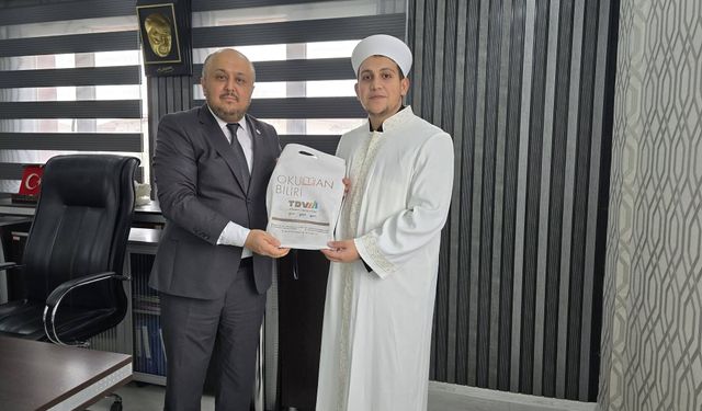 Ulaş'ta din görevlileri dualarla göreve başladı